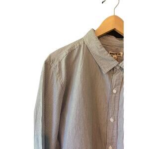 NWT Whiskey and Oak | Men’s Pinstripe Long Sleeve Button Down | Size 2XL